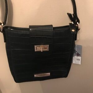 BLACK CROSSBODY BAG
